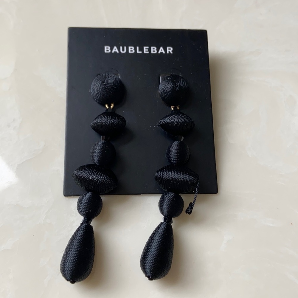 Black Baublebar earrings